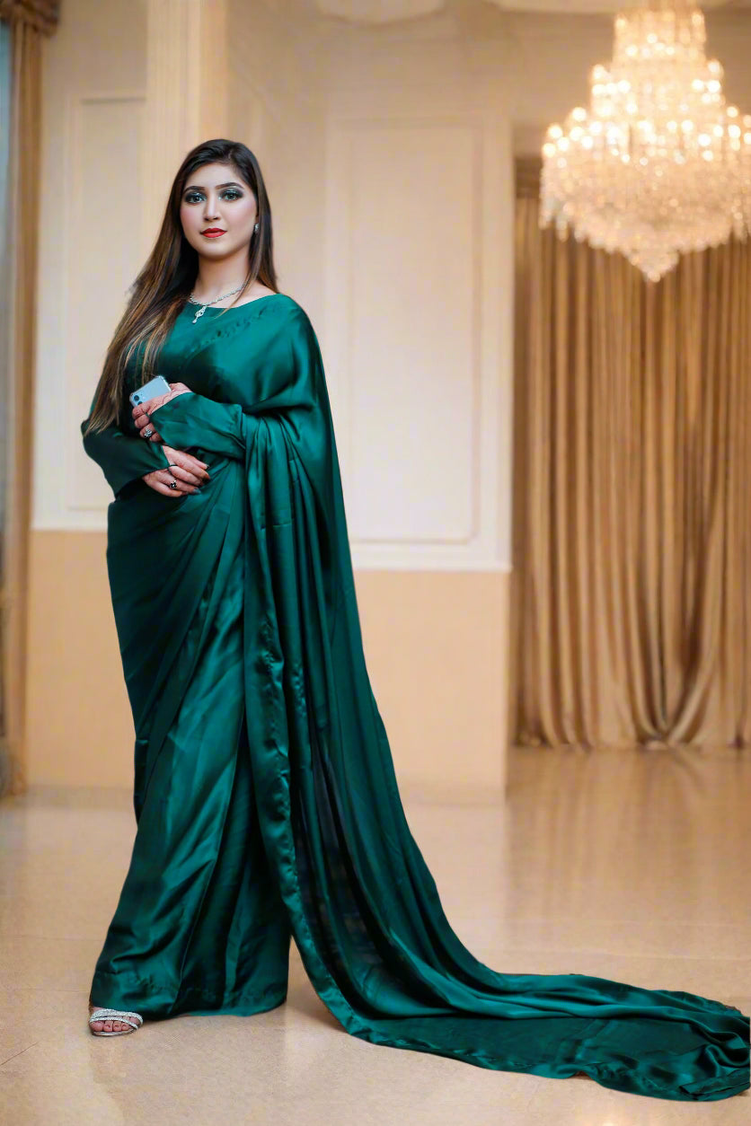 SAREE- Teal